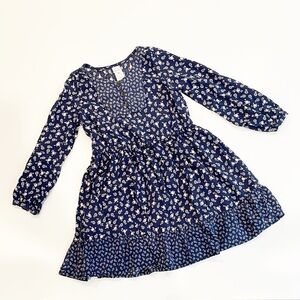 Carter's Floral Navy Toddler Dress